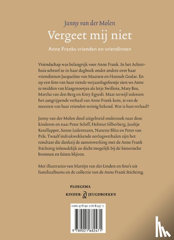 Molen, Janny van der - Vergeet mij niet