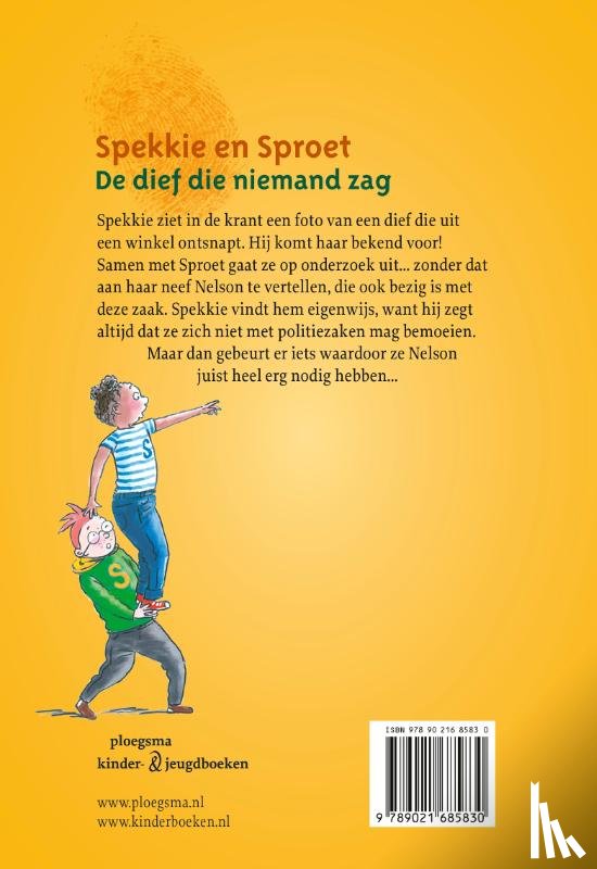 Hollander, Vivian den - De dief die niemand zag