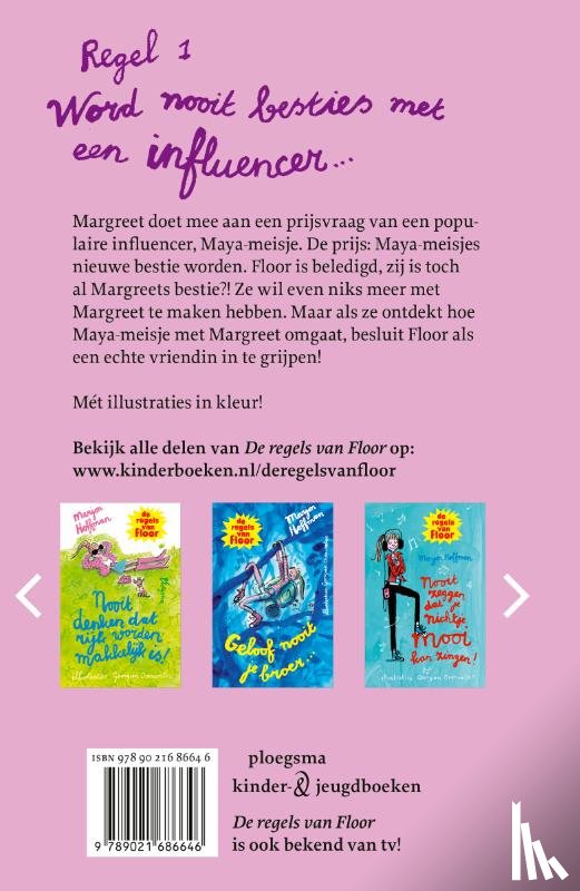 Hoffman, Marjon - Word nooit besties met een influencer!