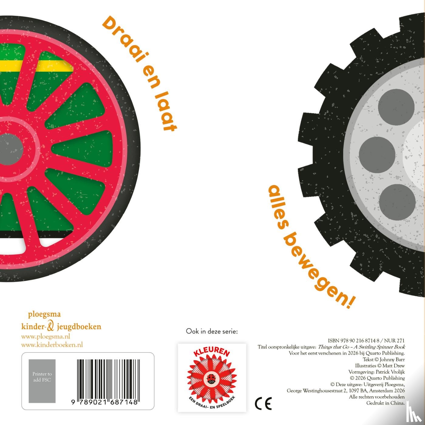 Barr, Johnny - Voertuigen