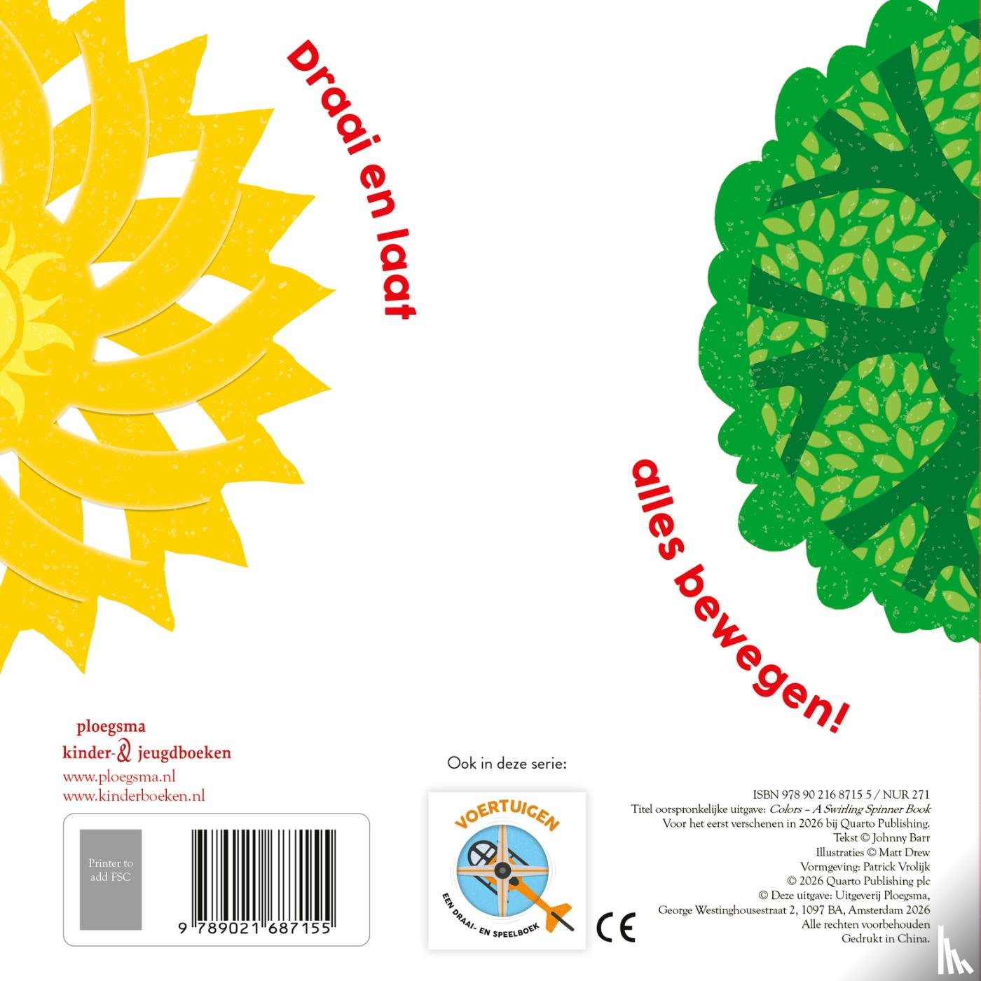 Barr, Johnny - Kleuren