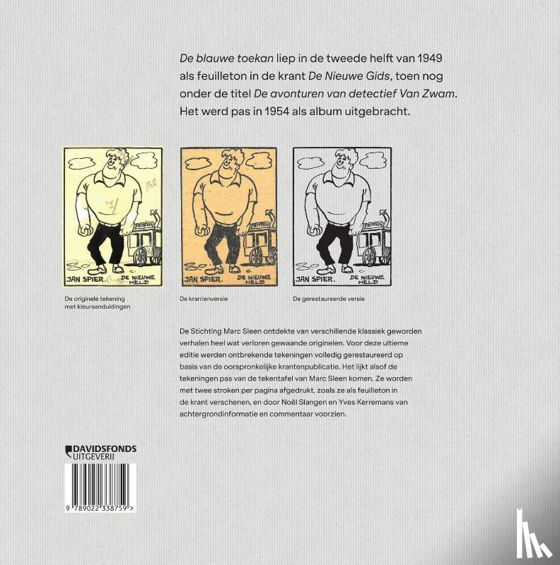 Sleen, Marc - De blauwe toekan