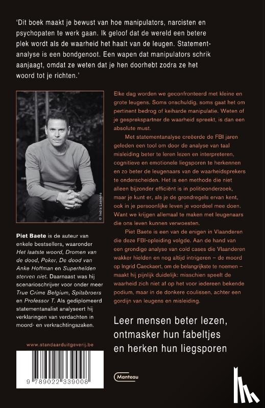Baete, Piet - Ontmasker de leugenaar