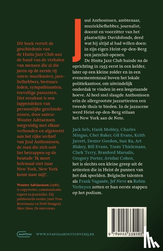 Adriaensen, Wouter - HNITA. Hoe Heist-op-den-Berg een Europese jazzhoofdstad werd