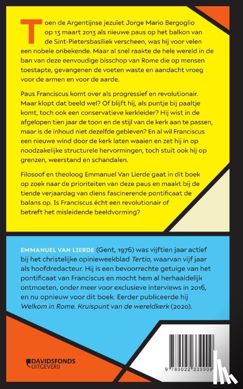 Van Lierde, Emmanuel - Paus Franciscus. De conservatieve revolutionair