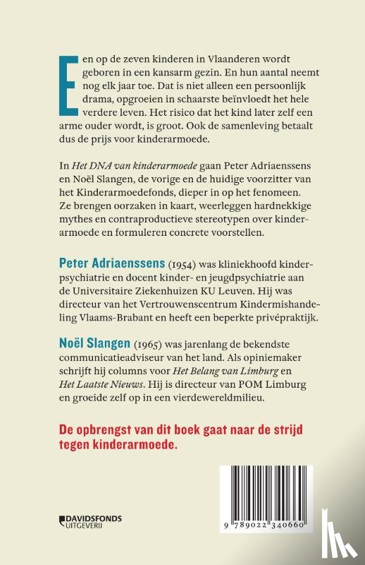 Adriaenssens, Peter, Slangen, Noël - Het DNA van kinderarmoede