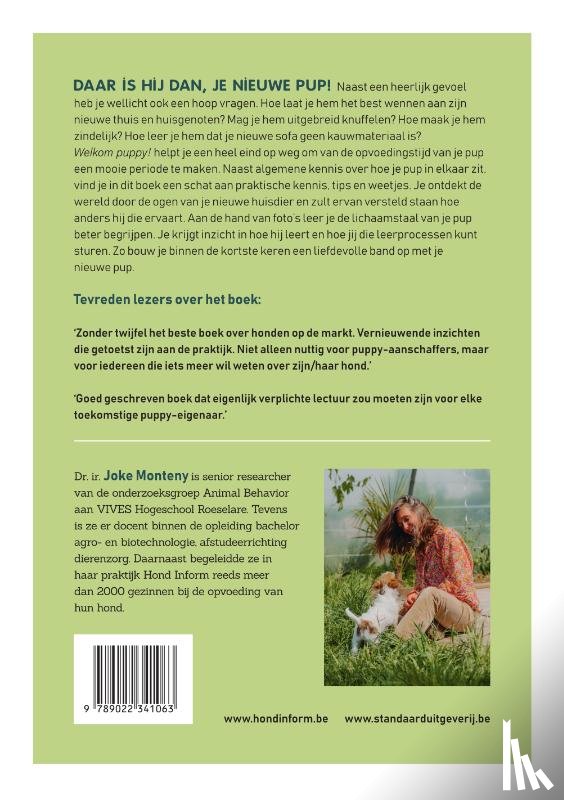 Monteny, Joke - Welkom puppy!