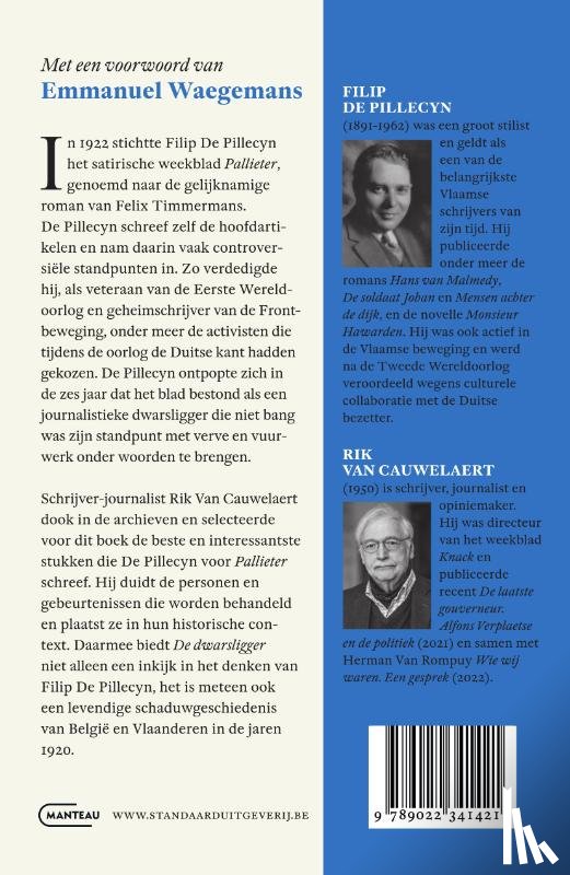 Cauwelaert, Rik Van - De dwarsligger