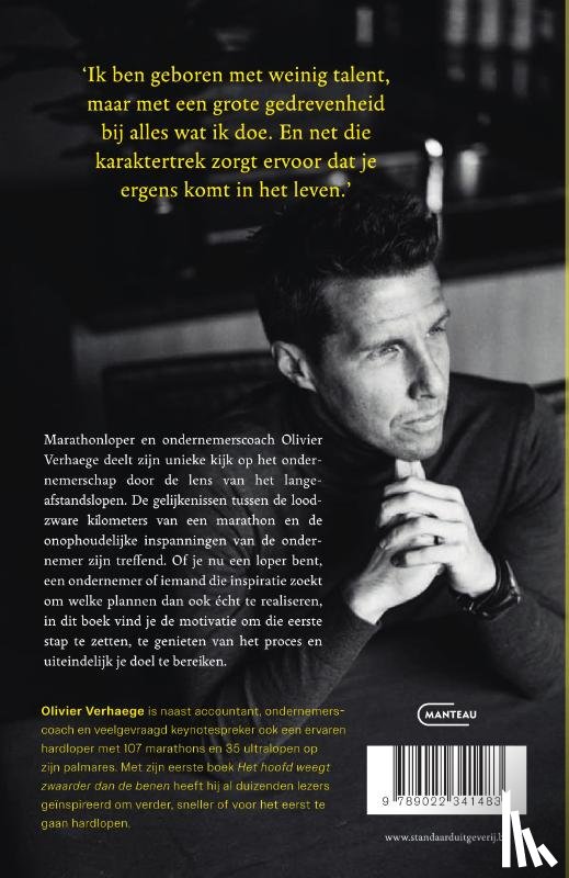 Verhaege, Olivier - Nu of ooit. Onderneem als een marathonloper