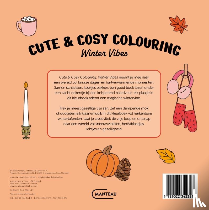 Marando, Caro - Cute & Cosy Colouring. Winter vibes