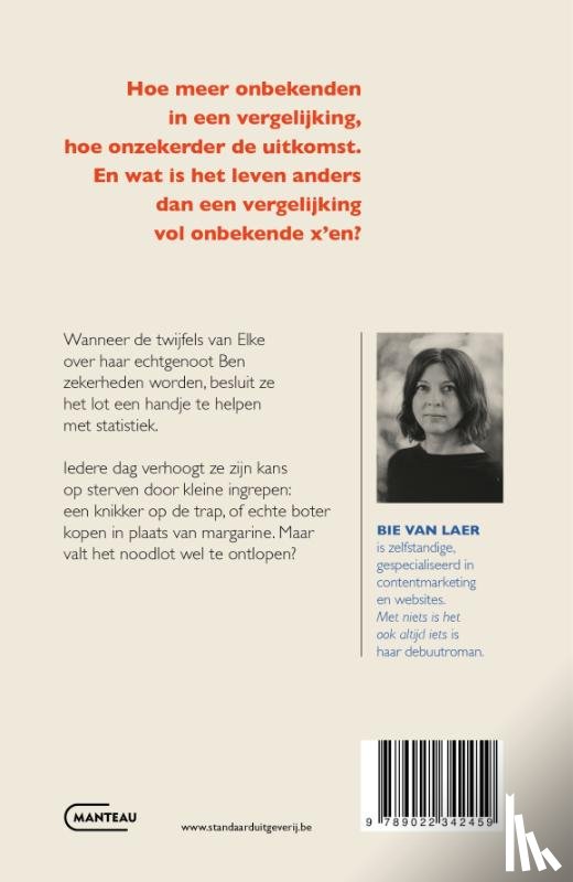 Laer, Bie van - Met niets is het ook altijd iets
