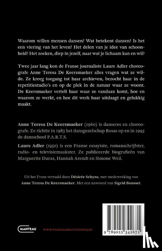 Adler, Laure - Wanneer ze danst.