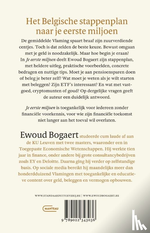 Bogaert, Ewoud - Je eerste miljoen