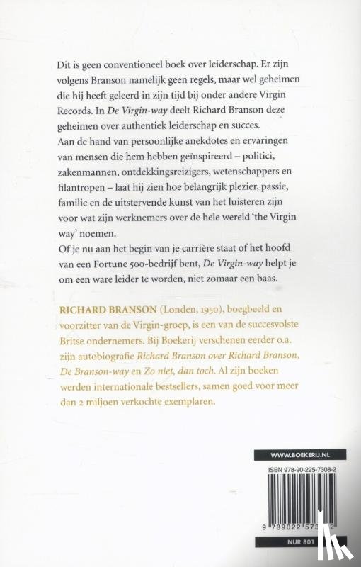 Branson, Richard - De virgin-way