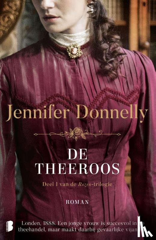 Donnelly, Jennifer - De theeroos - Londen, 1888. Door een dramatische gebeurtenis staat Fiona's leven opeens volledig op zijn kop