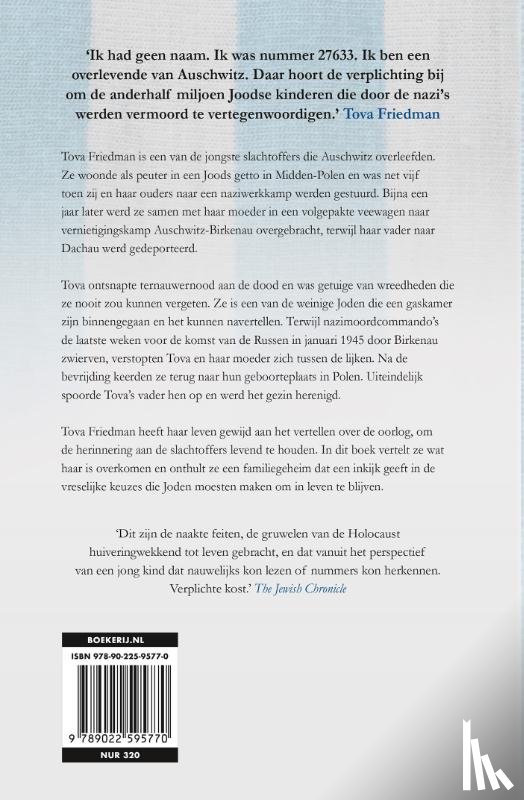 Friedman, Tova, Brabant, Malcolm - De dochter van Auschwitz