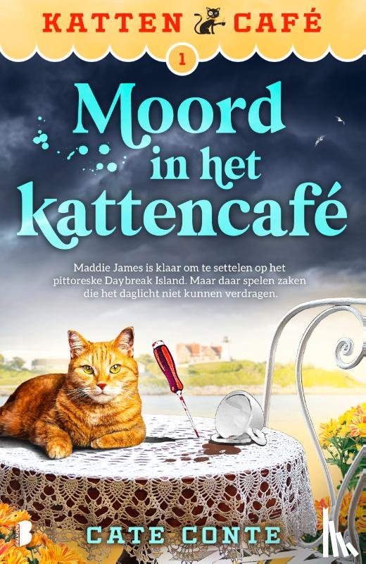 Conte, Cate - Moord in het kattencafé