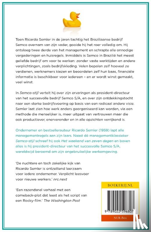 Semler, Ricardo - Semco-stijl