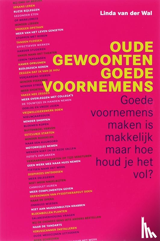 Wal, Linda van der - Oude gewoonten, goede voornemens