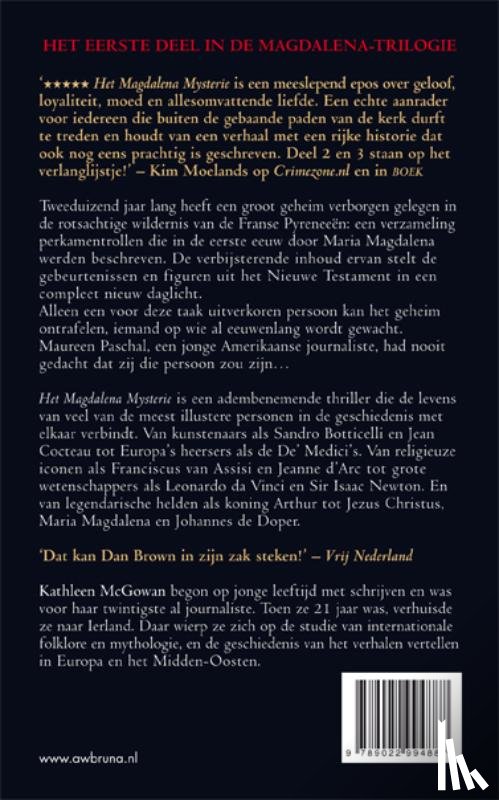 McGowan, Kathleen - Het Magdalena mysterie