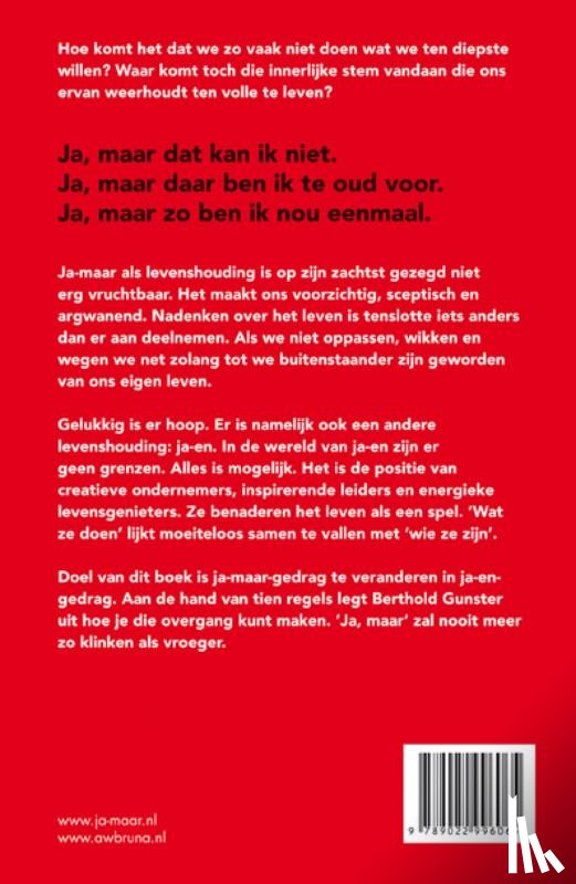 Gunster, Berthold - Ja-maar wat als alles lukt?