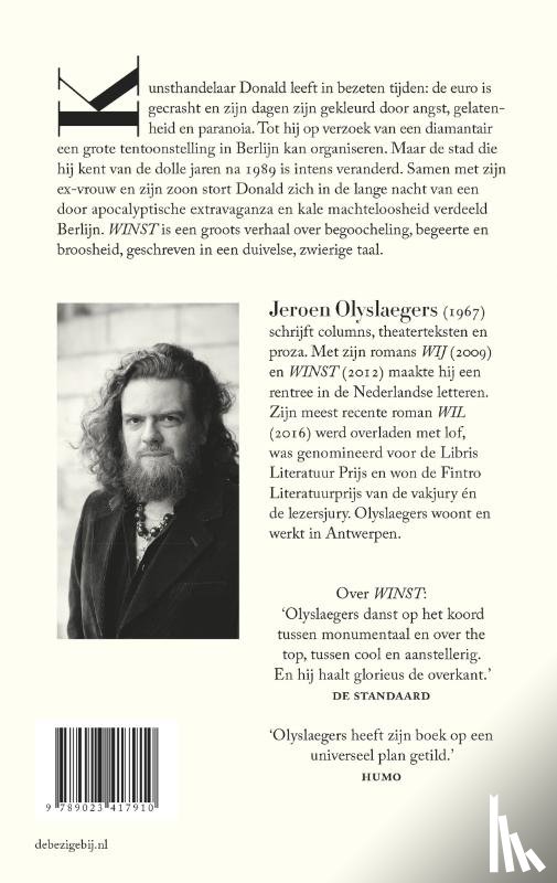 Olyslaegers, Jeroen - Winst