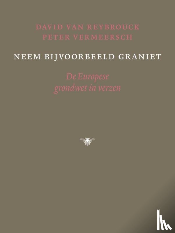 Reybrouck, David Van, Vermeersch, Peter - Neem bijvoorbeeld graniet