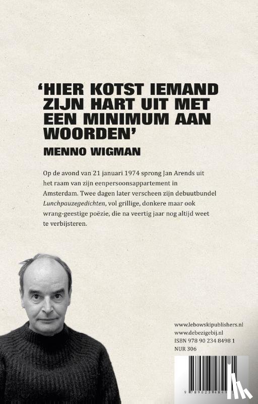 Arends, Jan - Lunchpauzegedichten