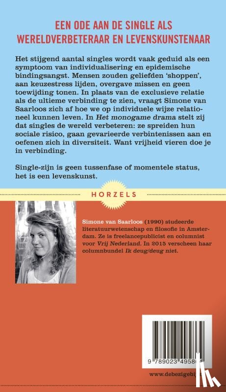 Saarloos, Simone van - Het monogame drama