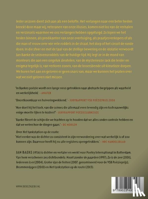 Baeke, Jan - Seizoensroddel