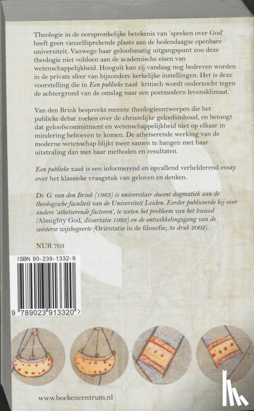 Brink, G. van den - Een publieke zaak