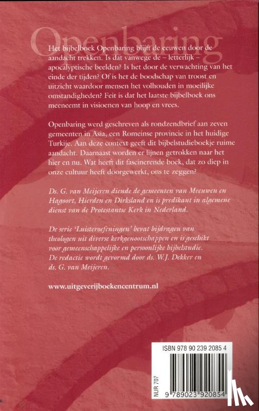 Meijeren, G. van - Openbaring