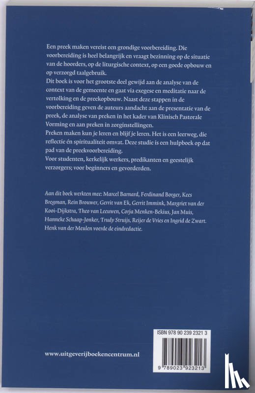  - Als een leerling leren preken