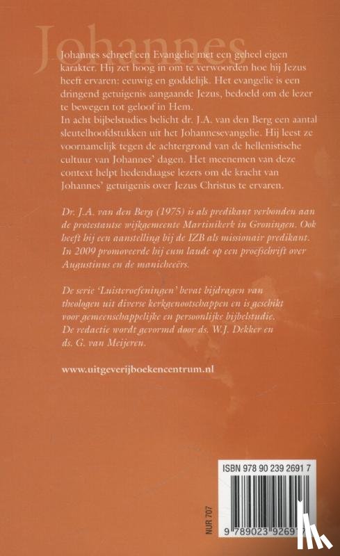 Berg, Sjaak van den - Evangelie van Johannes