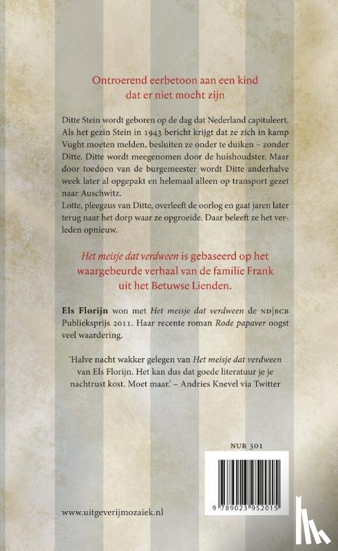 Florijn, Els - Het meisje dat verdween