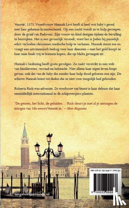 Rich, Roberta - De vroedvrouw van Venetië MIDPRICE