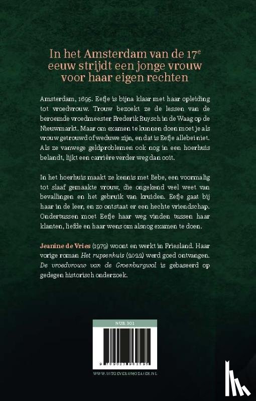 Vries, Jeanine de - De vroedvrouw van de Groenburgwal