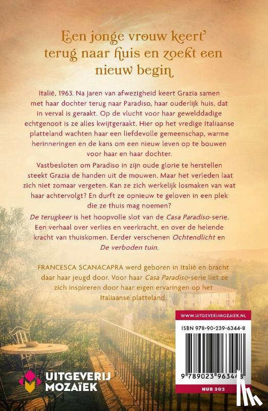 Scanacapra, Francesca - De terugkeer