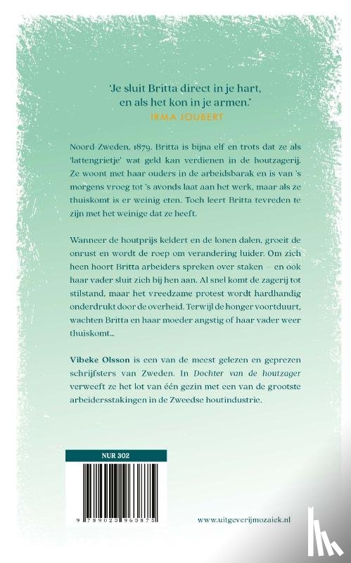 Olsson, Vibeke - Dochter van de houtzager