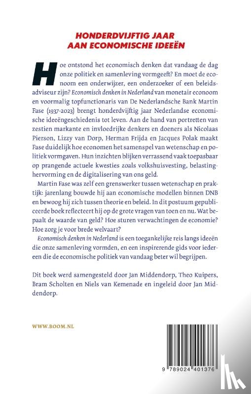 Fase, Martin - Economisch denken in Nederland