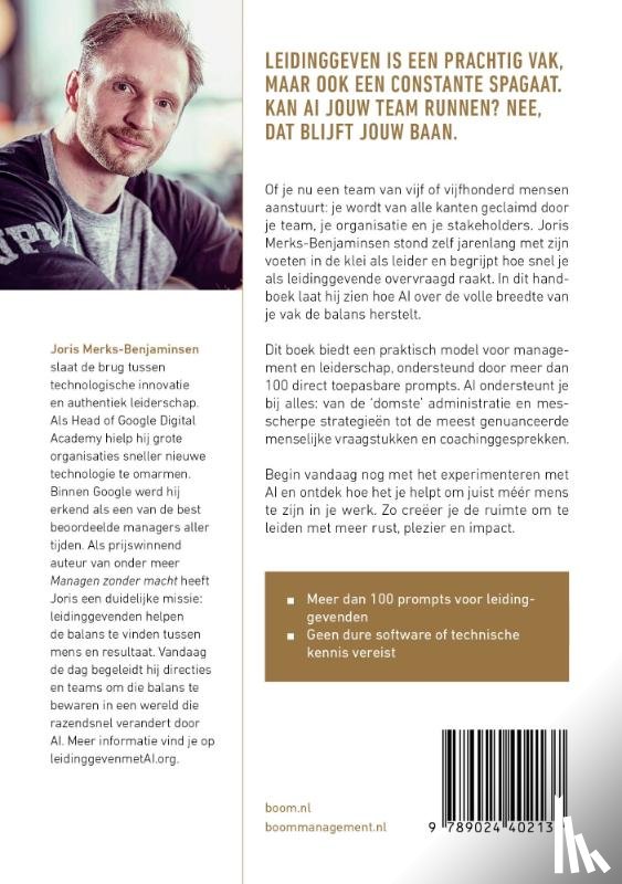 Merks-Benjaminsen, Joris - Leidinggeven met AI