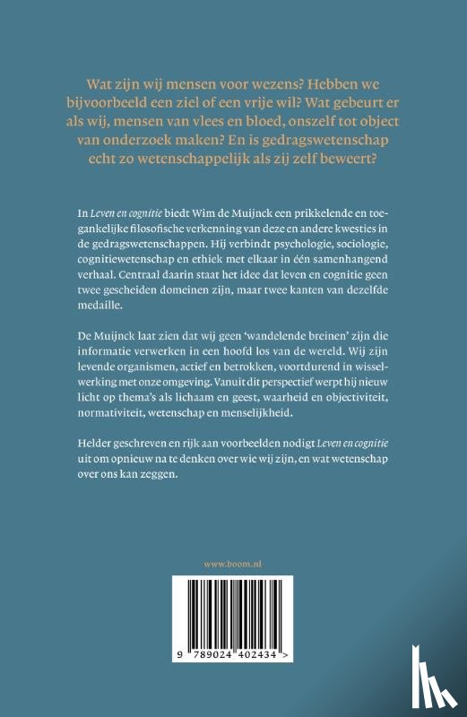 Muijnck, Wim de - Leven en cognitie