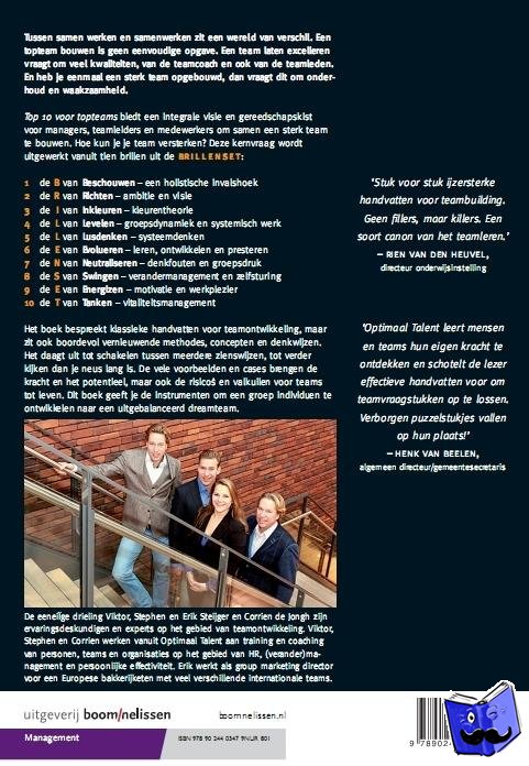 Steijger, Viktor, Steijger, Stephen, Steijger, Erik, Jongh, Corrien de - Top 10 voor topteams