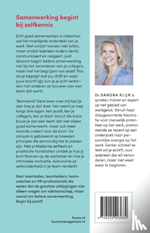 Klijn, Sandra - Teamwork? Eerst even over mij