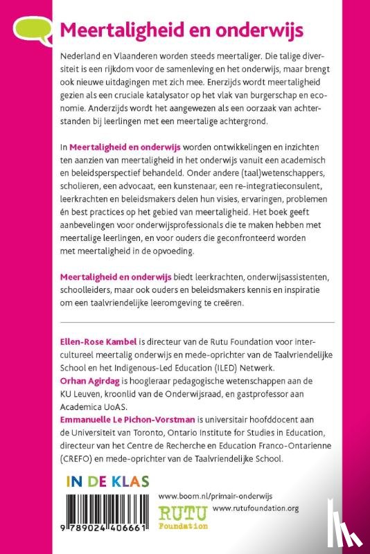  - Meertaligheid en onderwijs