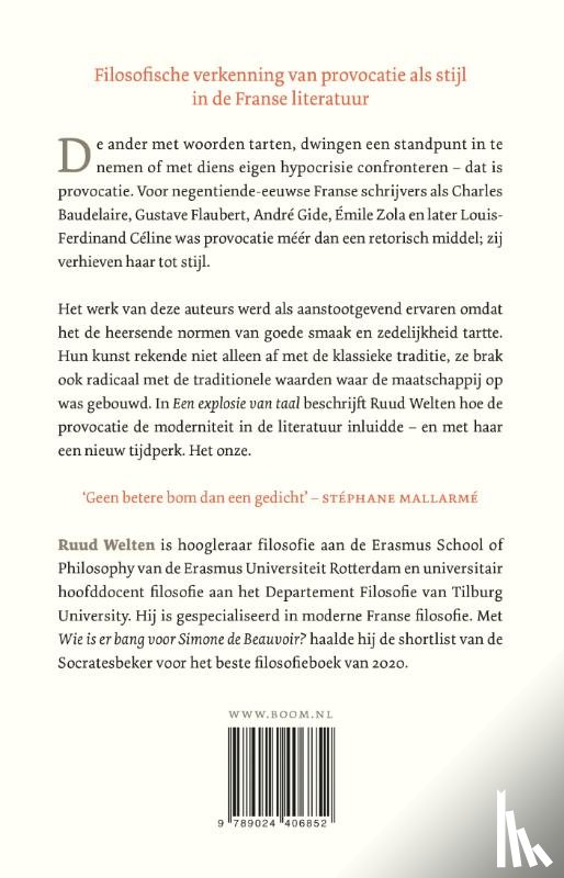 Welten, Ruud - Een explosie van taal