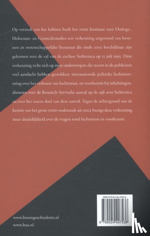 NIOD - De val van Srebrenica
