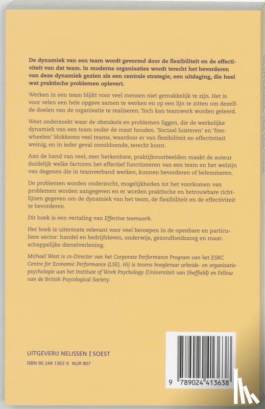 West, M. - De dynamiek van een team