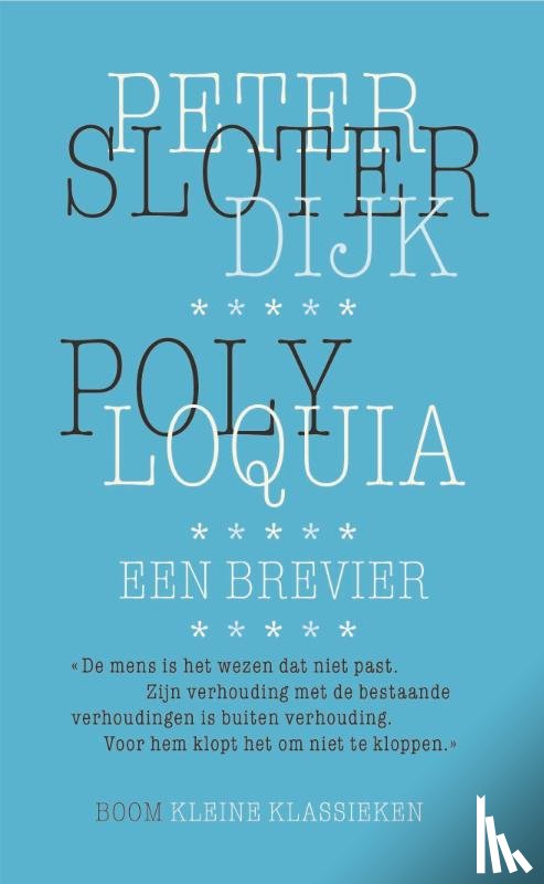 Sloterdijk, Peter - Polyloquia