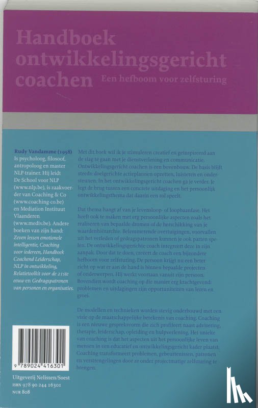 Vandamme, r. - Handboek ontwikkelingsgericht coachen